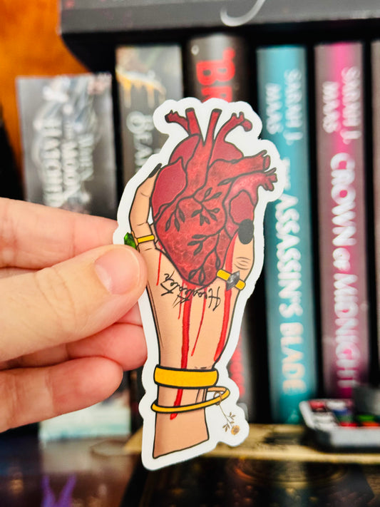 Lightlark inspired book sticker